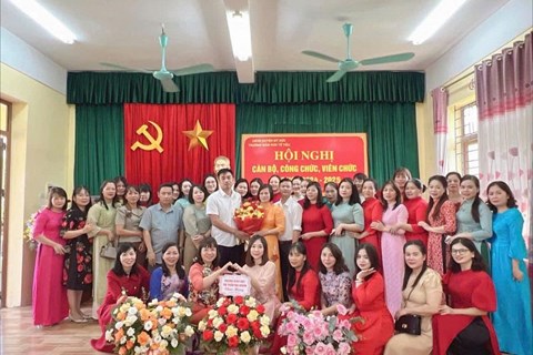 Hội nghị Cán bộ viên chức năm học 2024 - 2025